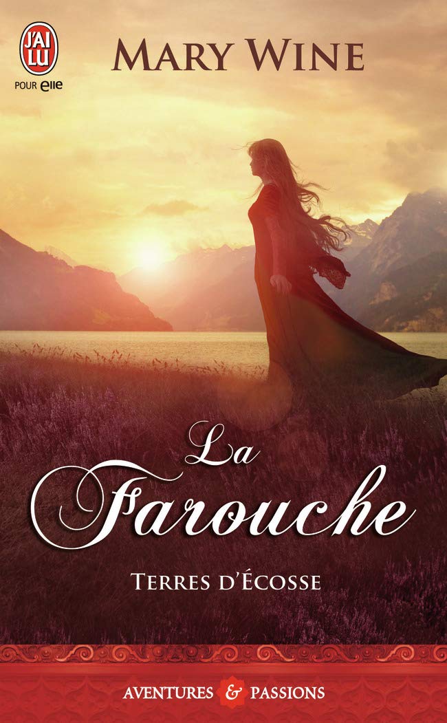 Livre Terre d'Écosse : La farouche - Mary Wine (Livre d'occasion)