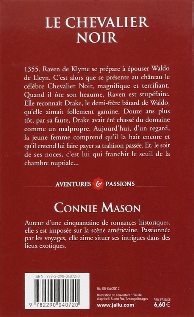 Livre Le chevalier noir - Connie Mason (Livre d'occasion)