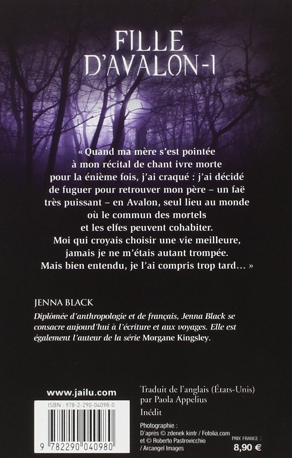 Livre Derrière le voile - Jenna Black (Livre d'occasion) - ISBN 2290040983