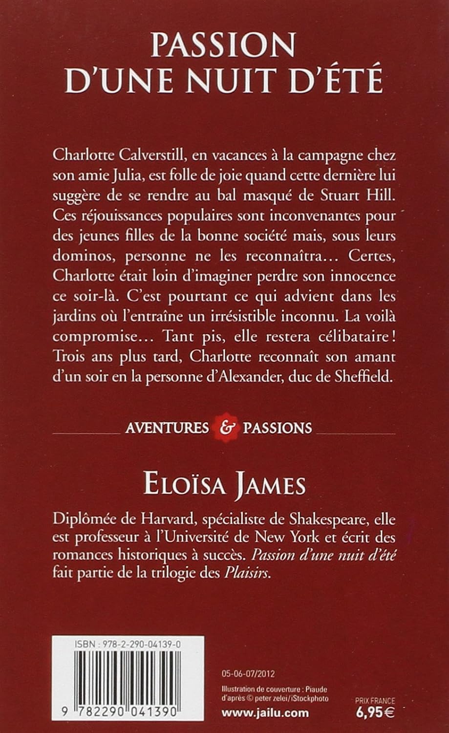 Aventures & Passions : Passion d'une nuit d'été (Eloisa James)