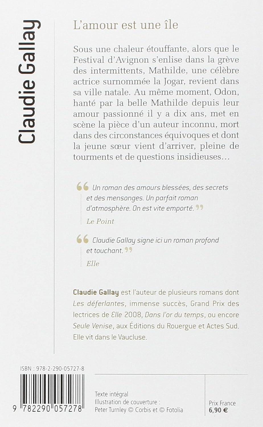 L'amour est une île (Claudie Gallay)