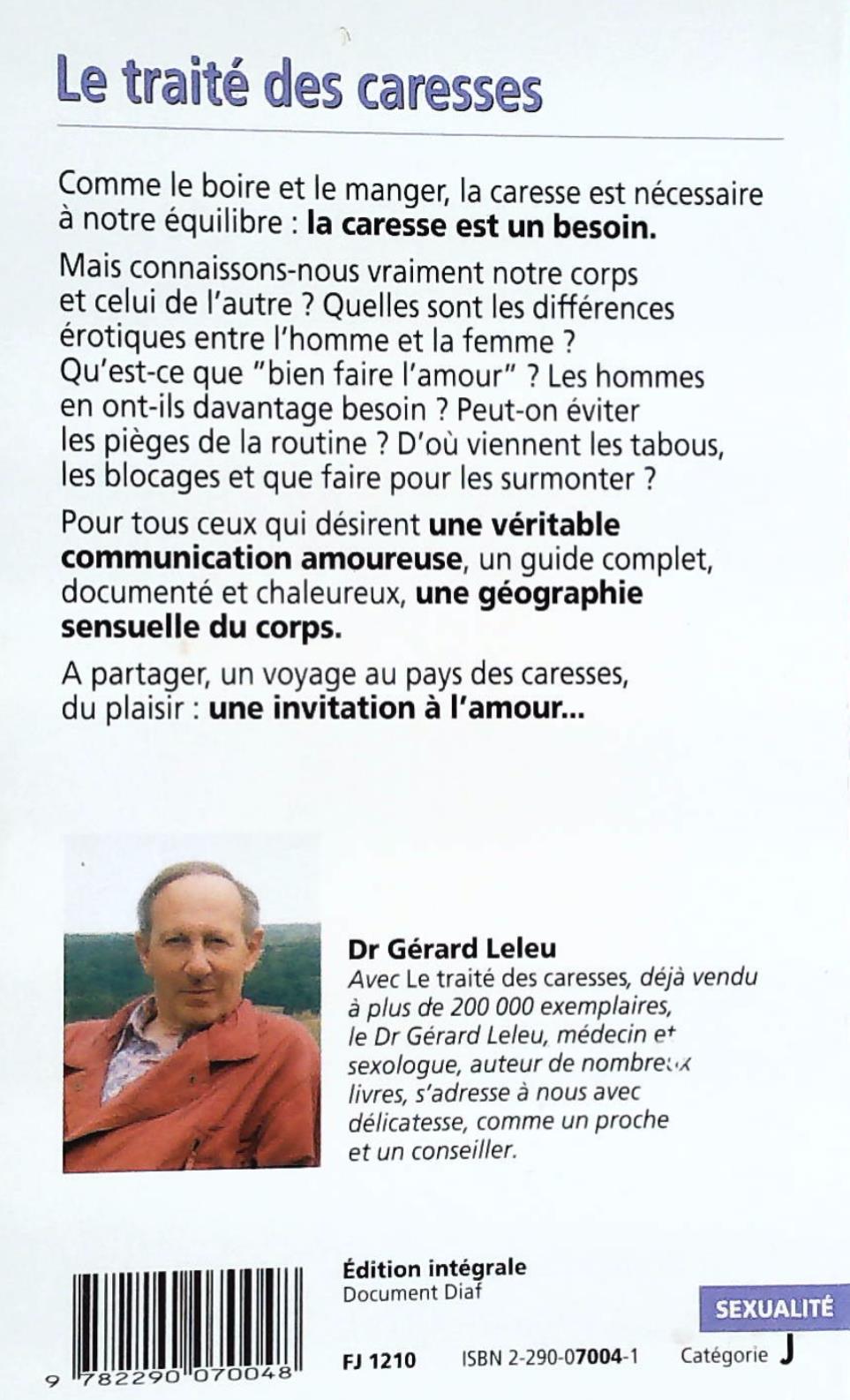Livre Le traité des caesses - Dr Gérard Leleu (Livre d'occasion) - ISBN 2290070041