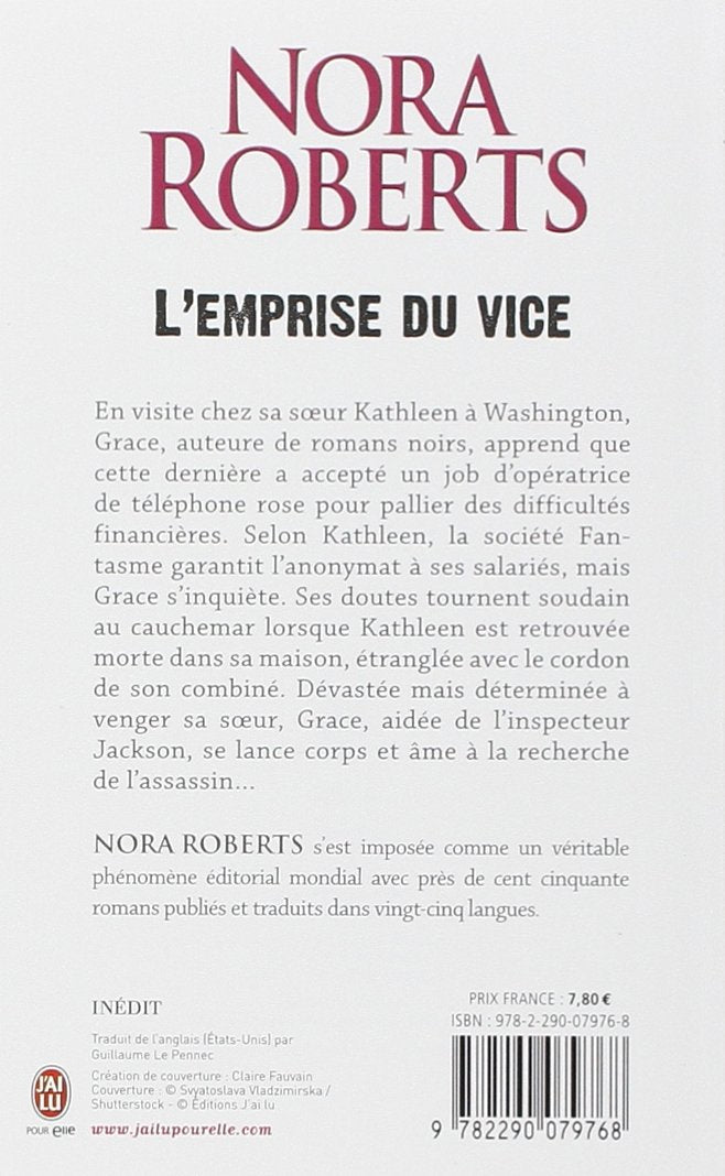 L'emprise du vice (Nora Roberts)
