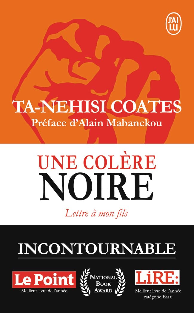 Livre Une colère noire : Lettre à mon fils - Ta-Nehisi Coates (Livre d'occasion) - ISBN 2290134244