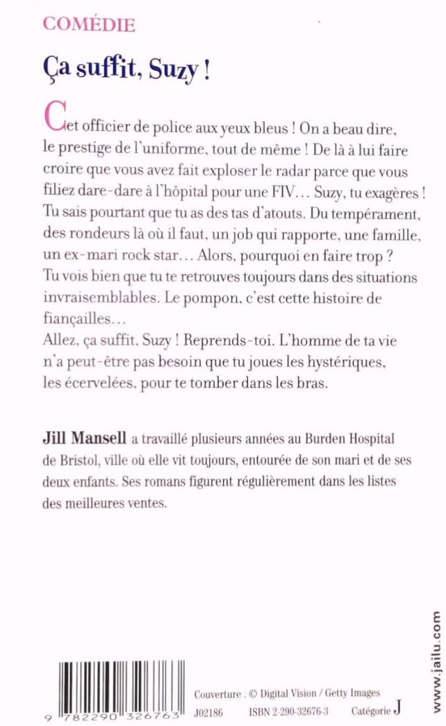 Livre Ca suffit, Suzy! - Mansell Jill (Livre d'occasion) - ISBN 2290326763