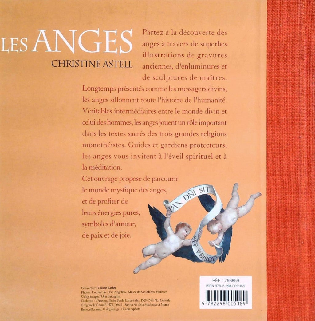 Livre Les anges - Christine Astell (Livre d'occasion) - ISBN 2298005184