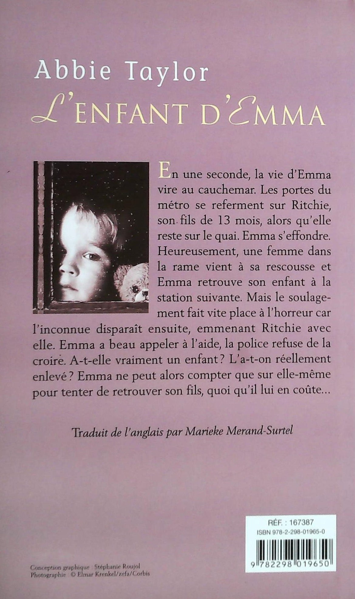 Livre L'enfant d'Emma - Abbie Taylor (Livre d'occasion)