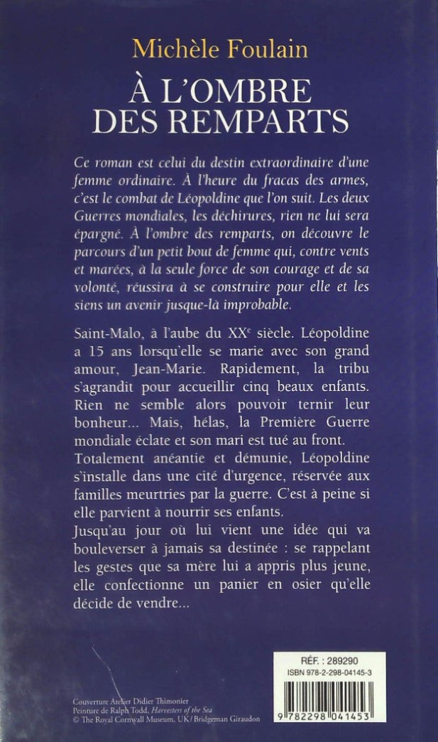 Livre À l'ombre des remparts - Michele Foulain (Livre d'occasion) - ISBN 2298041458