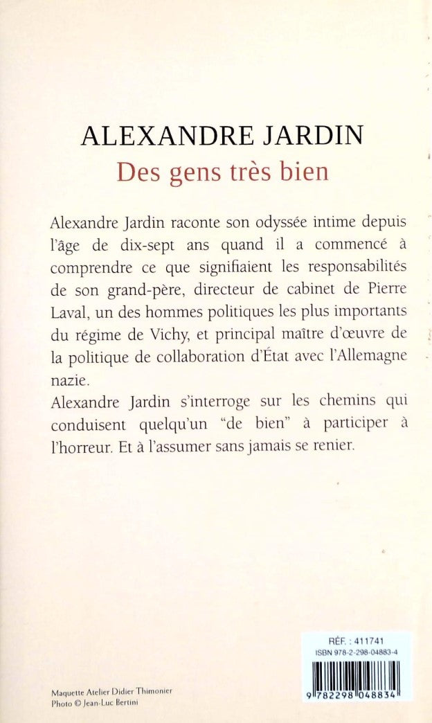 Des gens très bien (Alexandre Jardin)