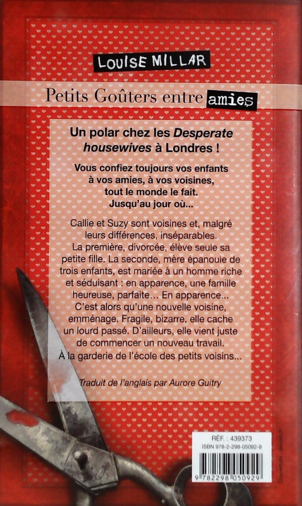 Livre Petits goûters entre amies (Louise Millar) (Livre d'occasion) - ISBN 2298050929