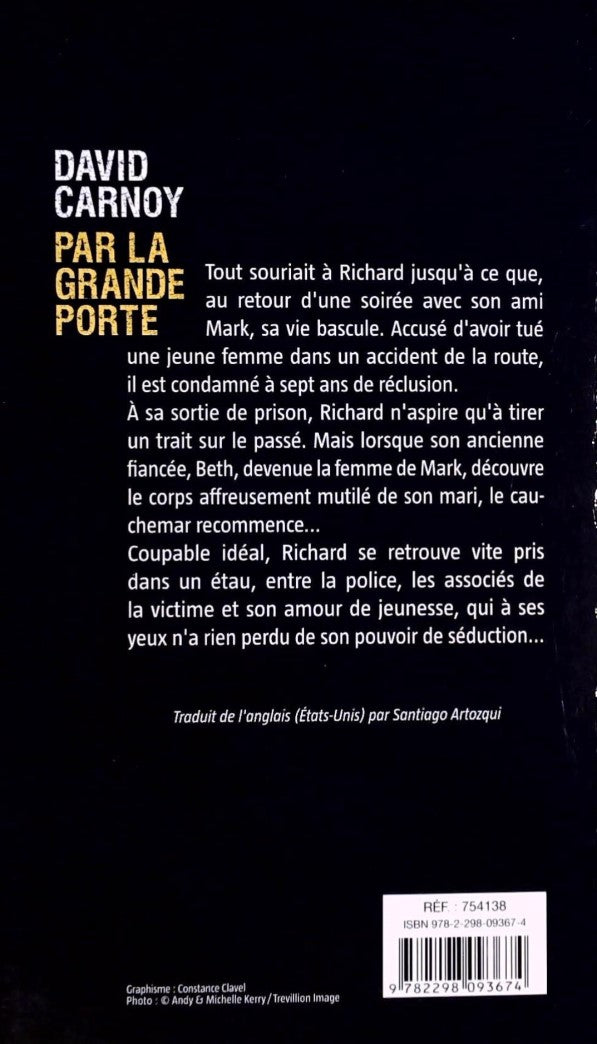 Livre Par la grande porte - David Carnoy (Livre d'occasion)