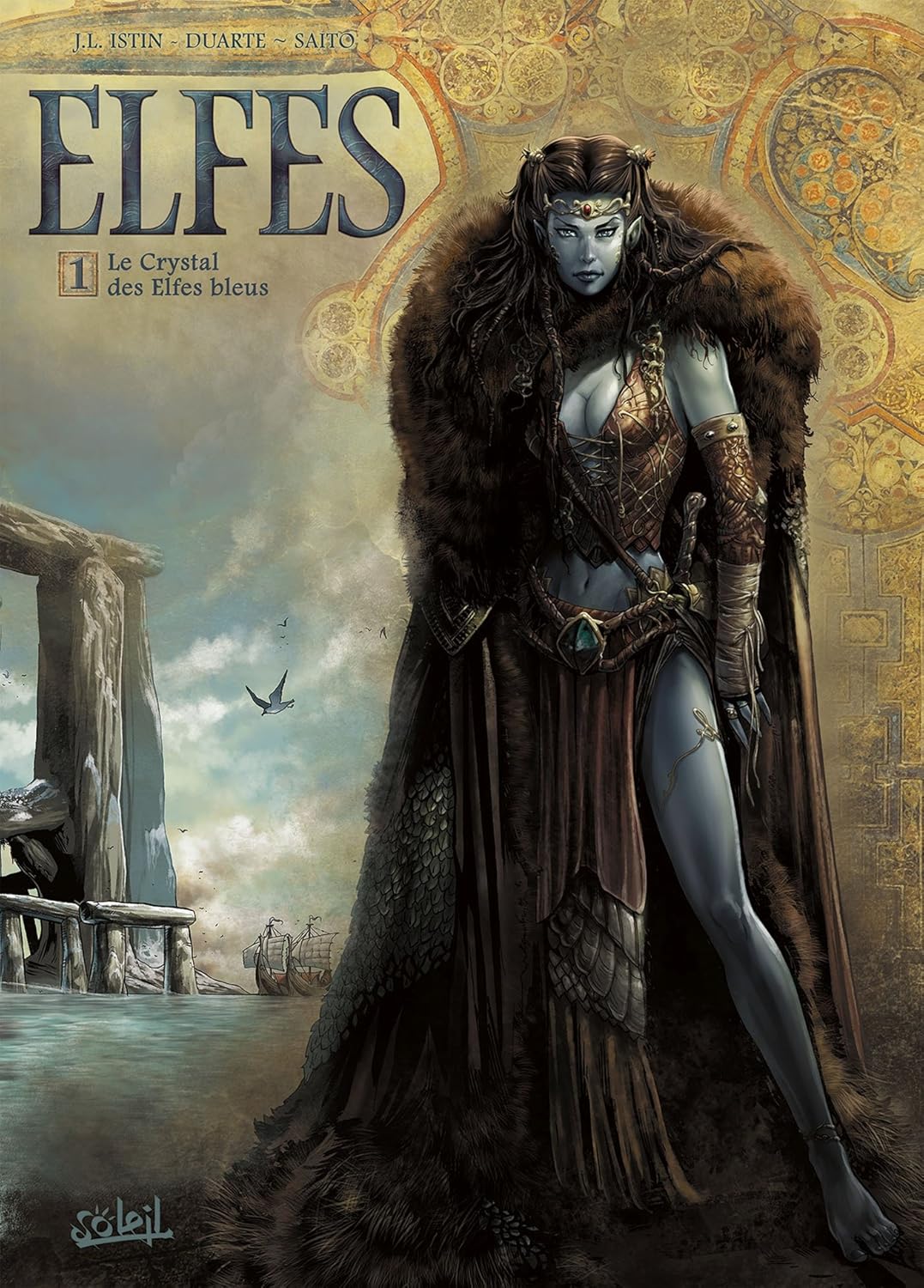 Livre Le crystal des Elfes bleus - J.L. Istin (Livre d'occasion) - ISBN 2302027191