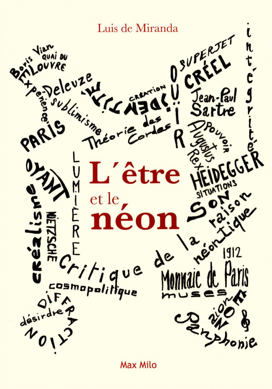 Livre L'être et le néon - Luis de Miranda (Livre d'occasion) - ISBN 2315003709