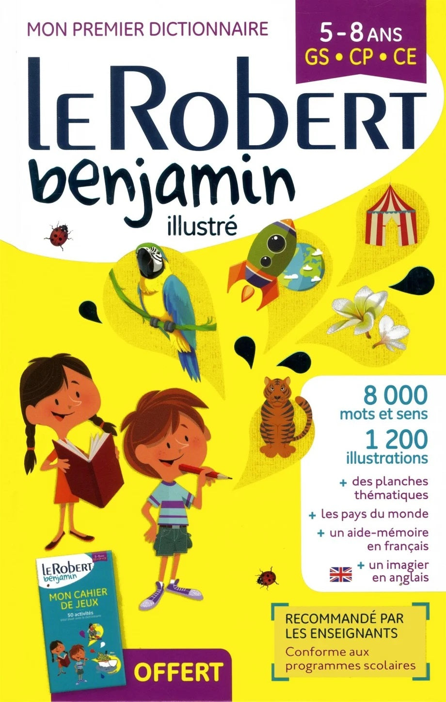 Livre Mon premier dictionnaire : Le Robert Benjamin illustré (Le Robert) (Livre d'occasion) -...