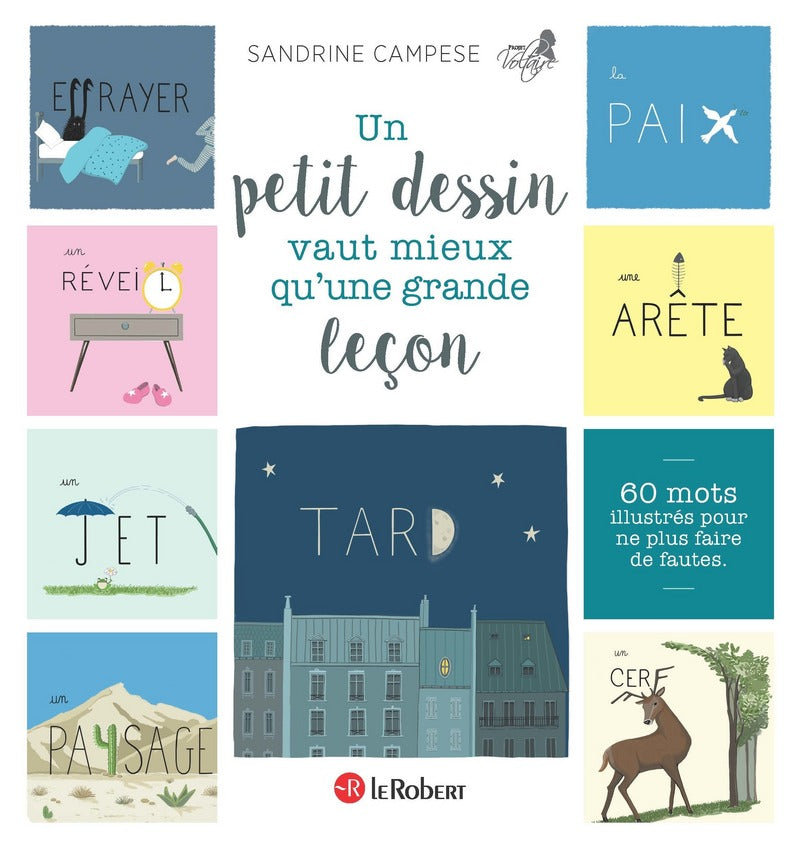 Livre Un petit dessin vaut mieux qu'une grande leçon - Sandrine Campese (Livre d'occasion)
