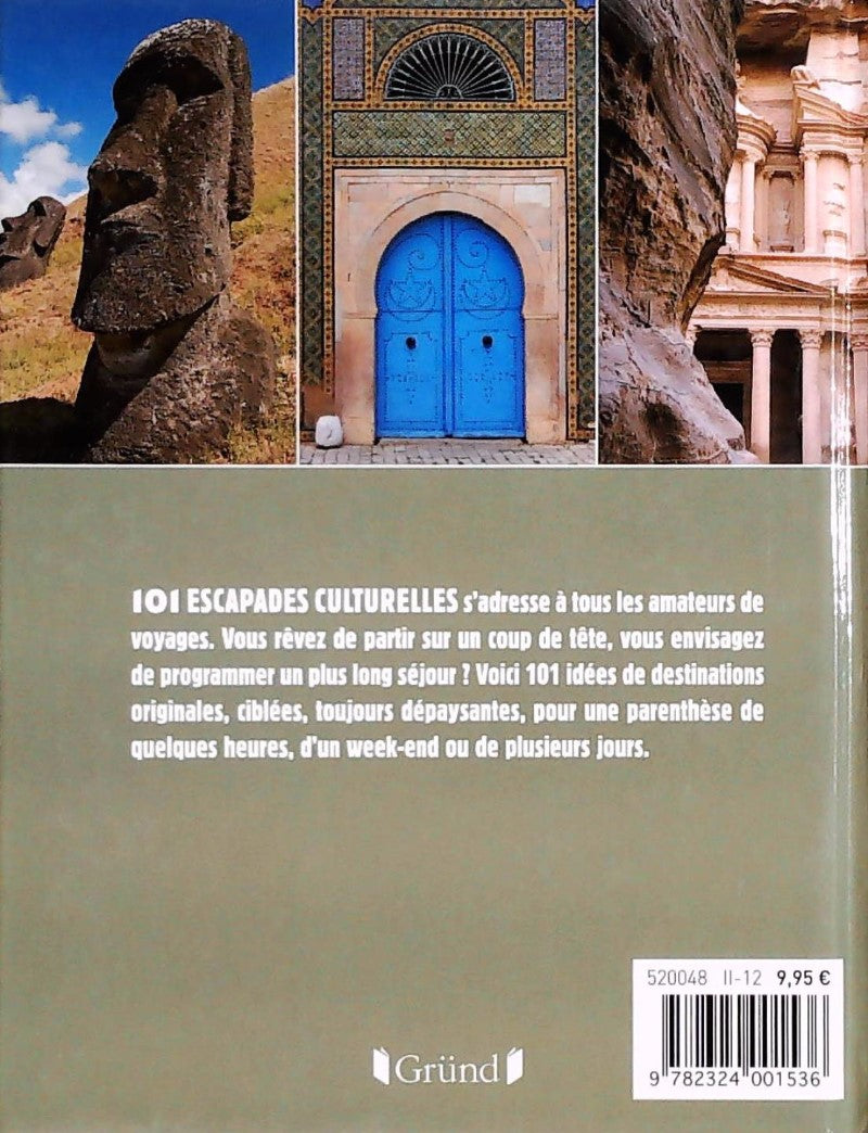 Livre 101 escapades culturelles - Collectif (Livre d'occasion) - ISBN 2324001535