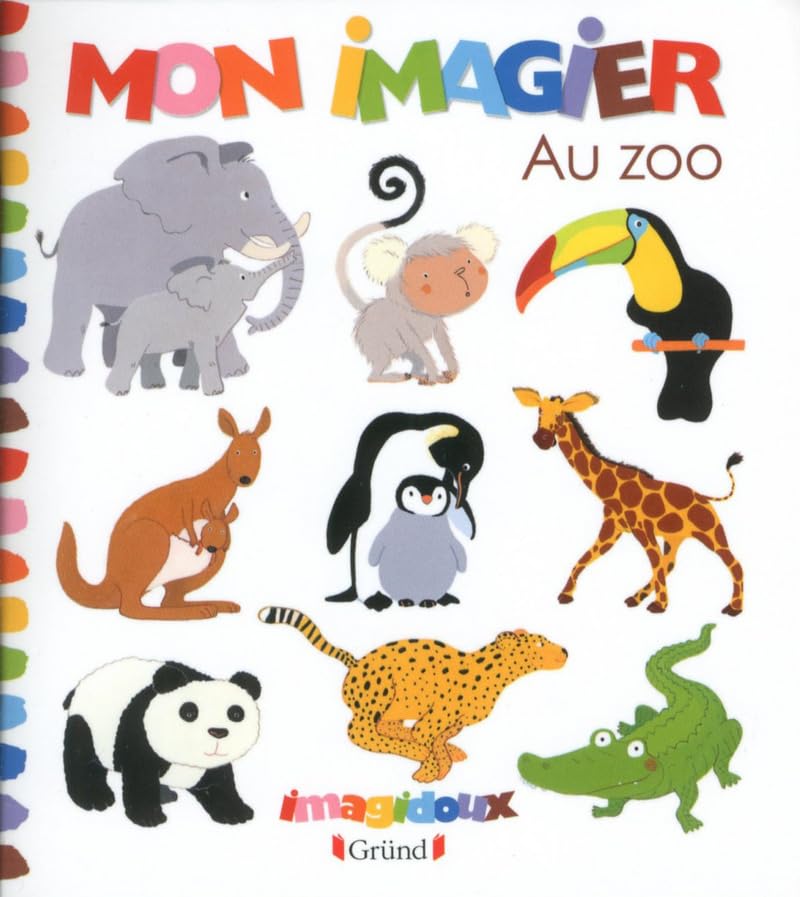 Livre Mon imagier : Au Zoo (Livre d'occasion) - ISBN 2324012472