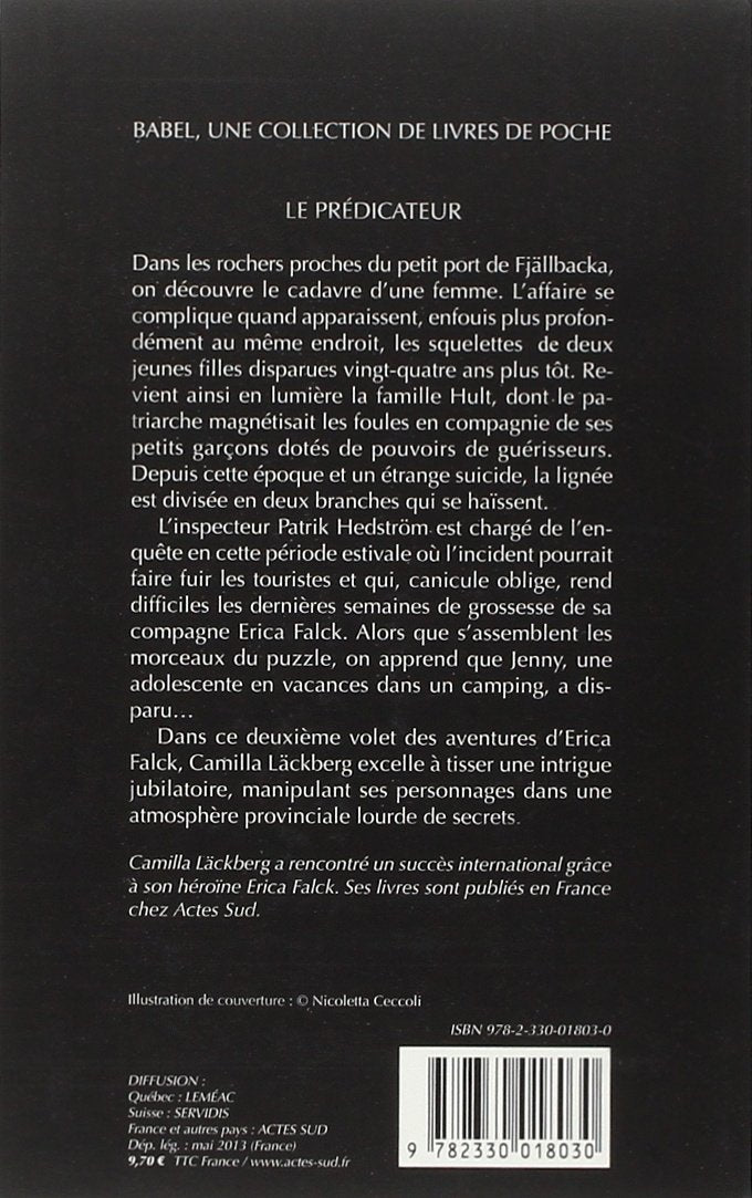 Livre Le prédicateur - Camilla Lackberg (Livre d'occasion) - ISBN 2330018037