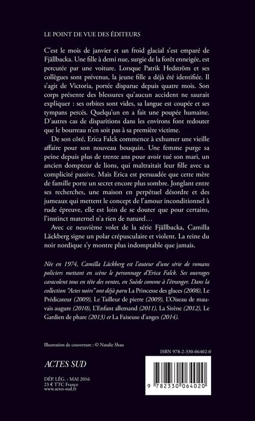 Le dompteur de lions (Camilla Lackberg)