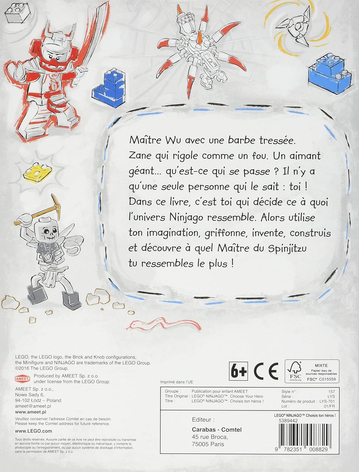 Livre Choisi ton héros! : Livre d'activités (Livre neuf) - ISBN 2351008820