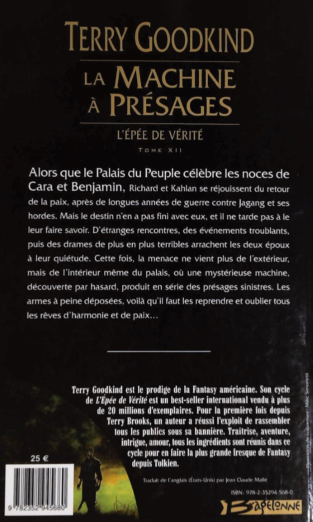 Livre La machine à présages - Terry Goodking (Livre d'occasion)