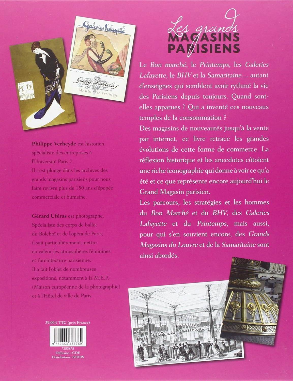 Les grands magasins parisiens (Philippe Verheyde)