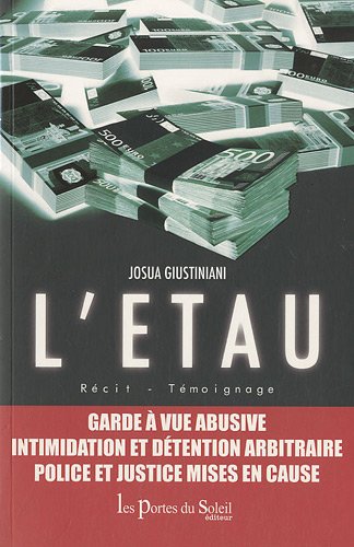 Livre L'étau - Josua Giustiniani (Livre d'occasion) - ISBN 2358080349
