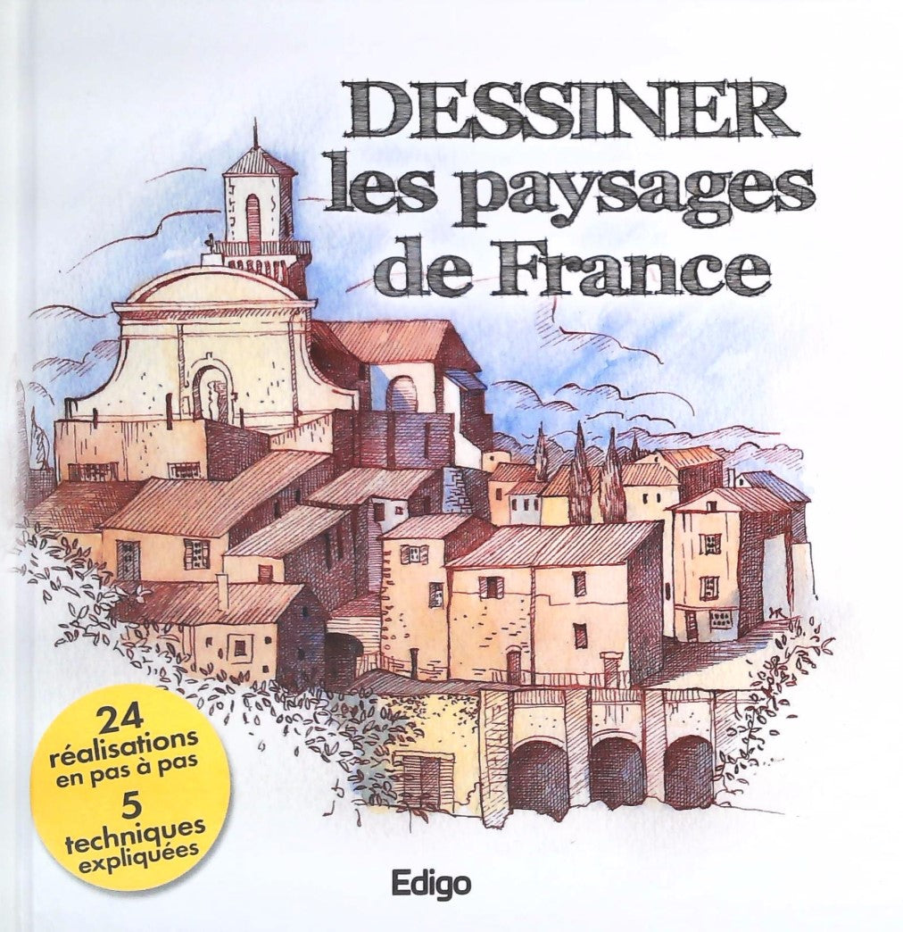Livre Dessiner les paysages de France - Collectif (Livre d'occasion) - ISBN 2359330160