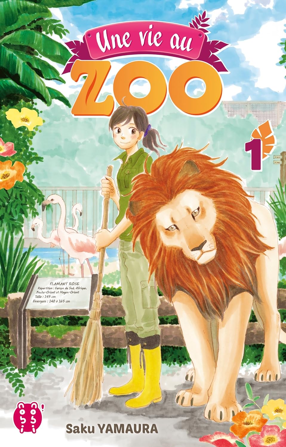 Livre Une vie au zoo - Saku Yamaura (Livre d'occasion)