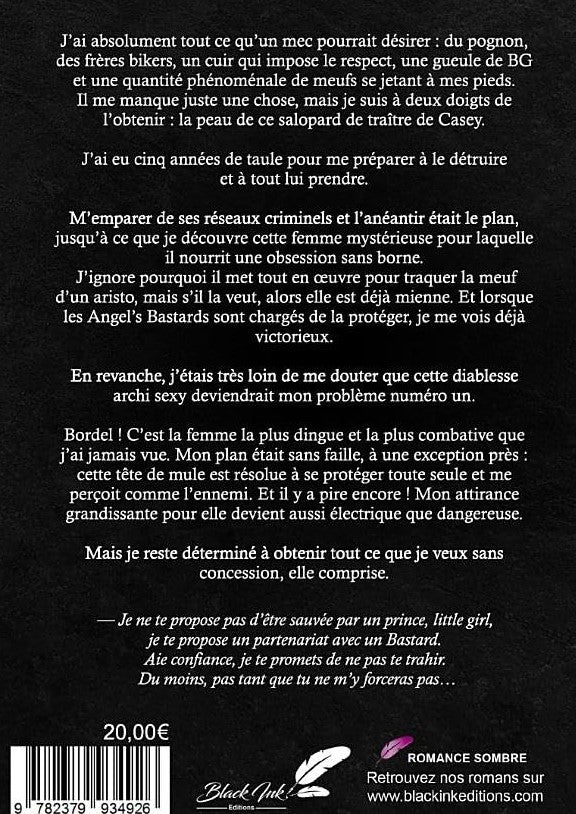 Livre Angel's Bastards (FR) - Manon Donaldson (Livre d'occasion) - ISBN 2379934924