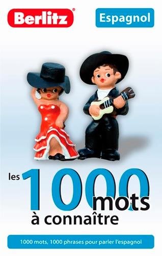 Les 1000 mots à reconnaître - Espagnol