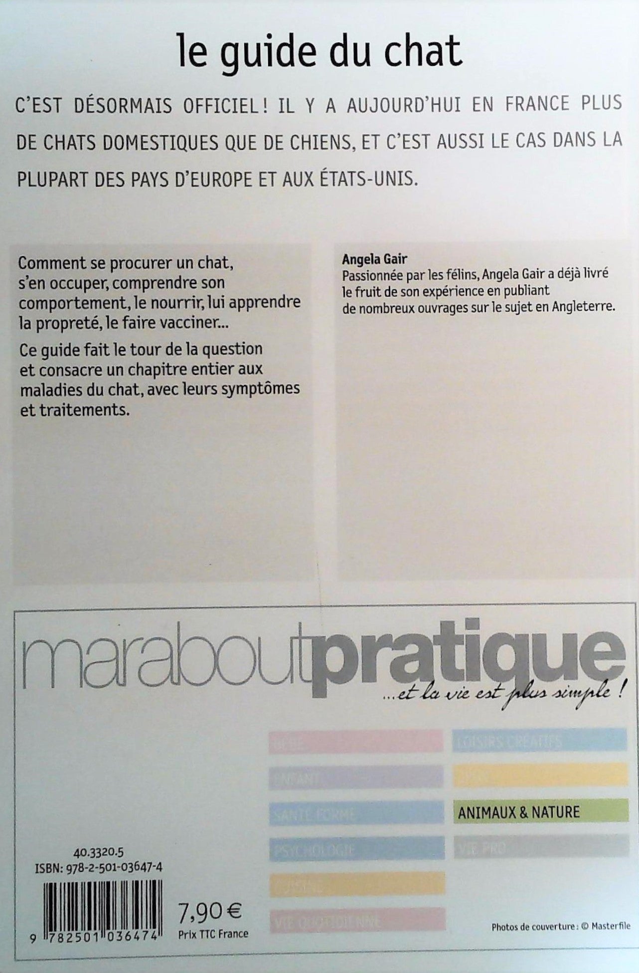 Le guide du chat (Angela Gair)