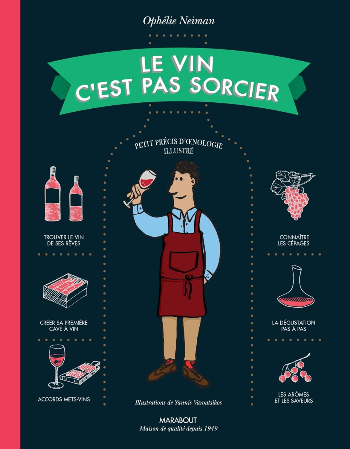 Le vin c'est pas sorcier : Petit précis d'oenologie illustré - Ophélie Neiman