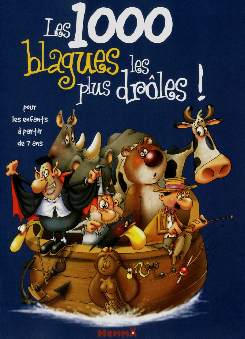 Livre Les 1000 blagues les plus drôles - Fabrice Lelarge (Livre d'occasion) - ISBN 250801835X