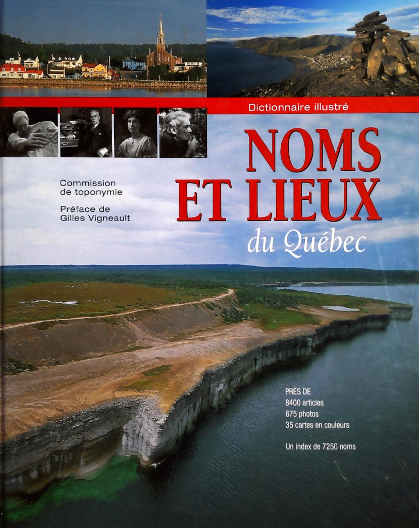 Livre ISBN 2551196698 Noms et lieux du Québec (Commission de Toponymie)