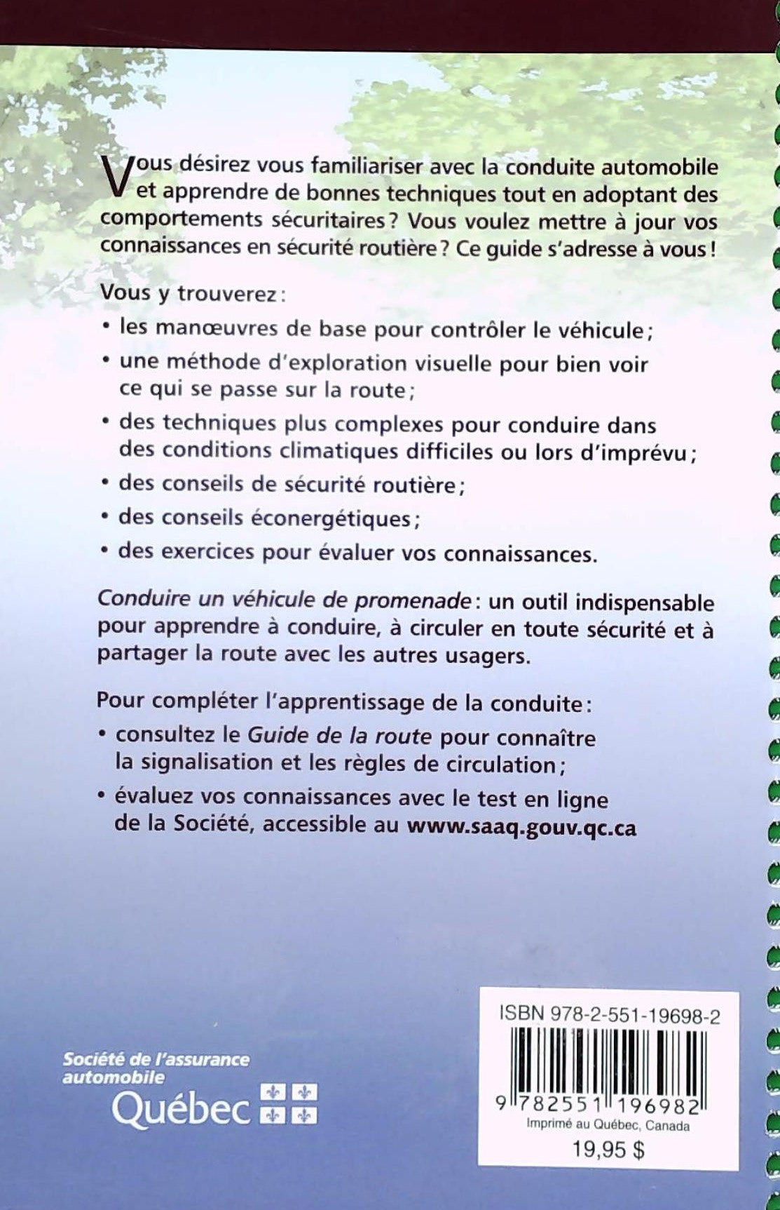 Conduire un véhicule de promenade