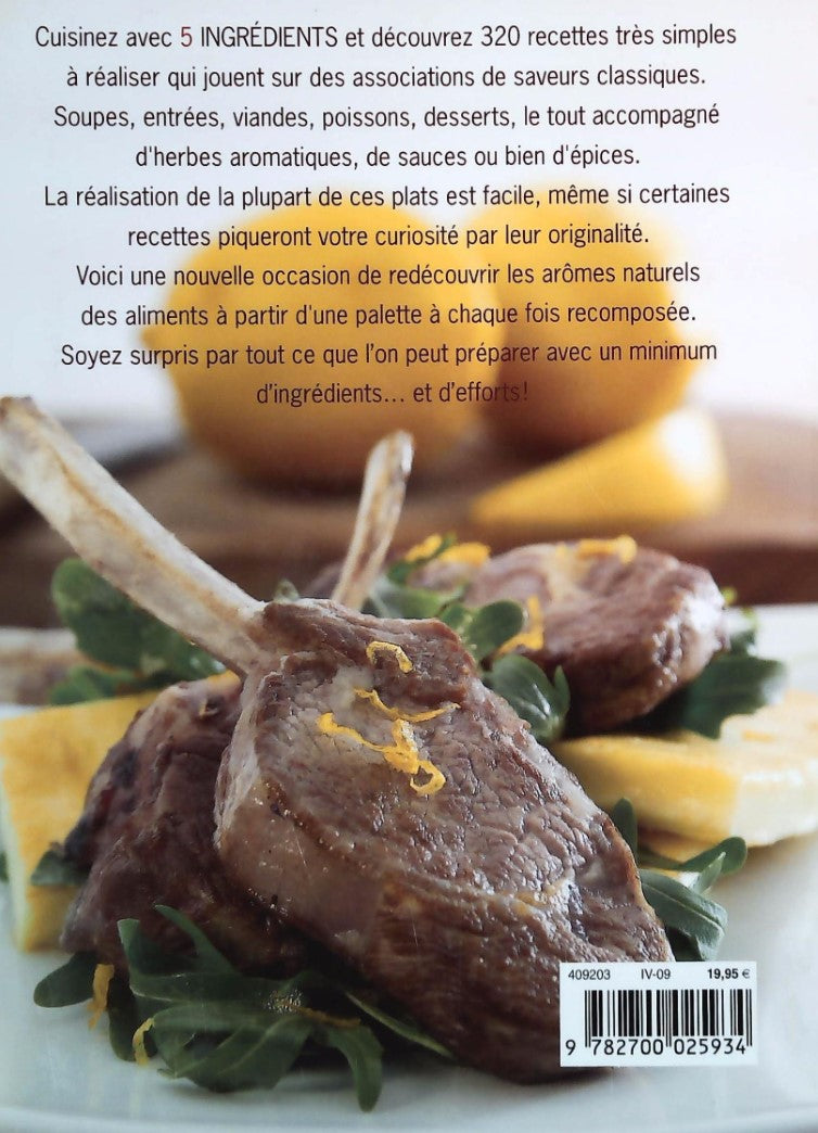 Livre En 5 ingrédients - Rachel Lane (Livre d'occasion) - ISBN 2700025938