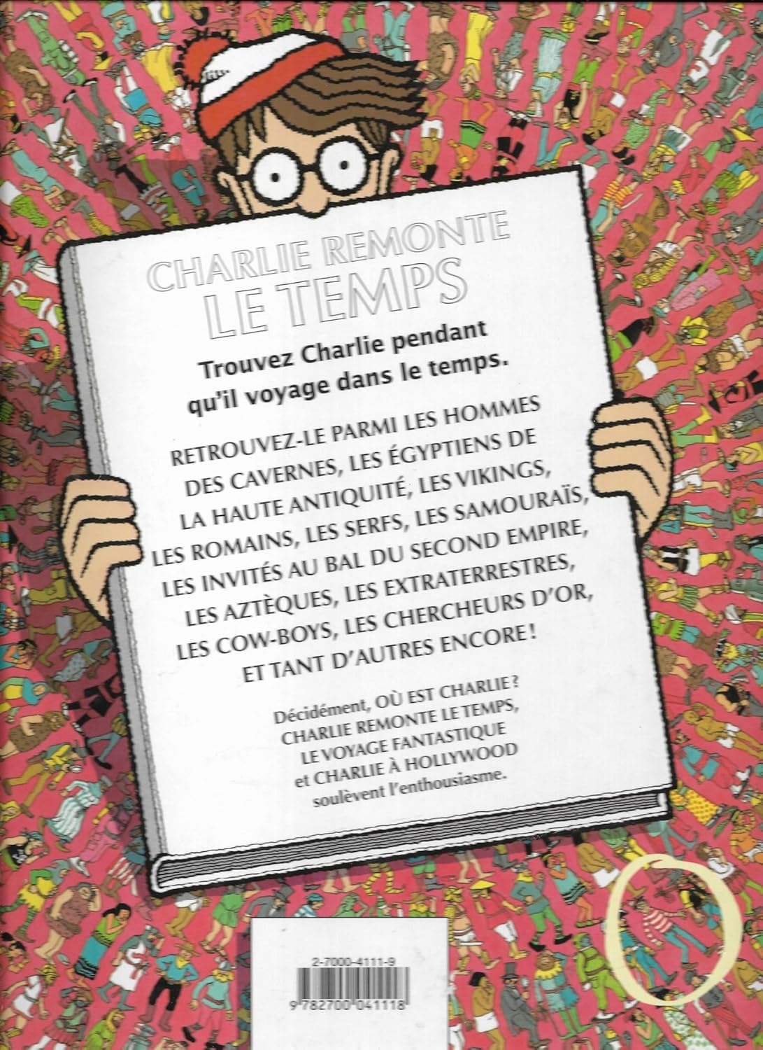 Livre Charlie remonte le temps - Martin Handford (Livre d'occasion) - ISBN 2700041119