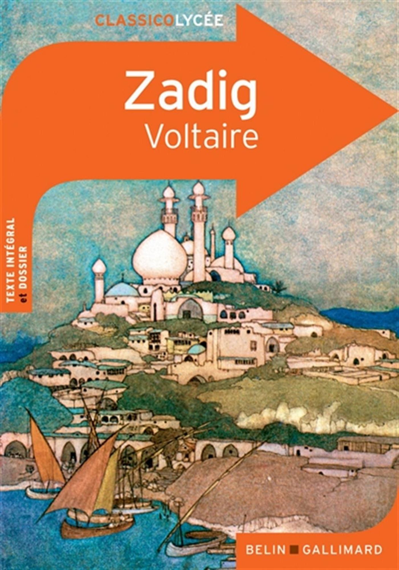 Livre Zadig - Voltaire (Livre d'occasion) - ISBN 2701154332