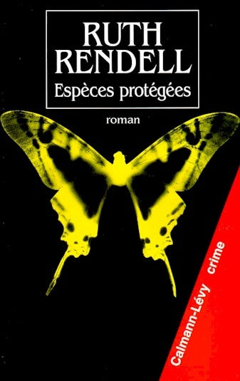 Livre Espèces protégées - Ruth Rendell (Livre d'occasion) - ISBN 2702129684