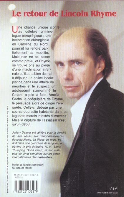 Livre La place du mort - Jeffery Deaver (Livre d'occasion) - ISBN 2702133274
