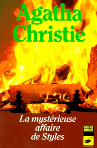 Livre La mystérieuse affaire de Styles - Agatha Christie (Livre d'occasion) - ISBN 2702400752