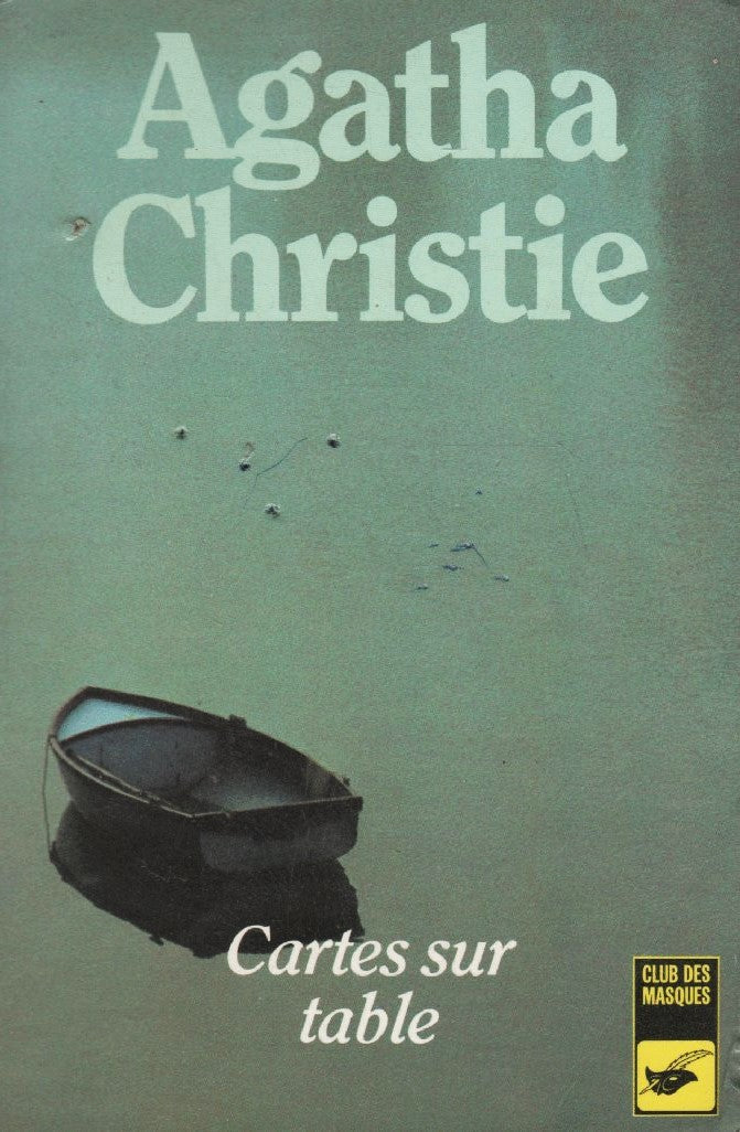 Livre Cartes sur table - Agatha Christie (Livre d'occasion) - ISBN 2702408648