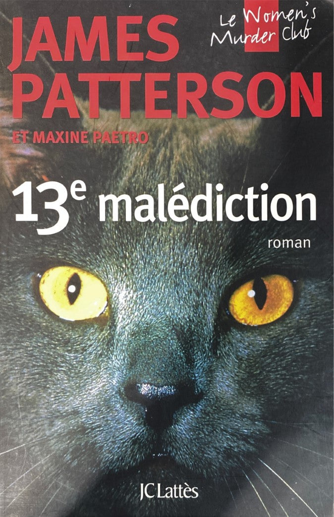 Livre 13e malédiction - James Patterson (Livre d'occasion)