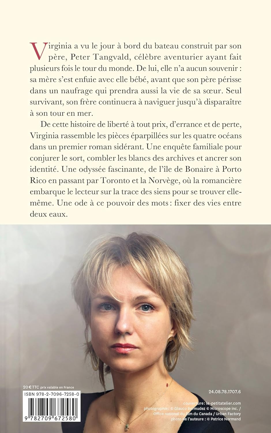 Livre Les enfants du large - Virginia Tangvald (Livre d'occasion)