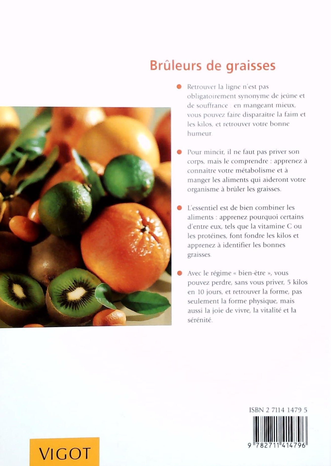Brûleurs de graisses : Aliments, nutriments, régimes (M. Grillparzer)