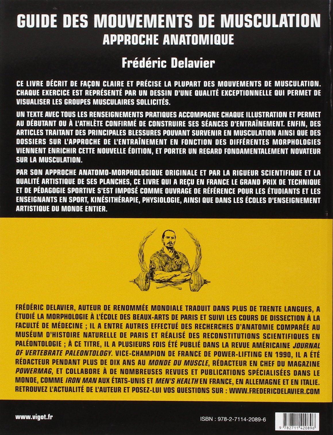 Livre Guide des mouvements de musculation (5e édition) (Frédéric Delavier) (Livre d'occasion) -...