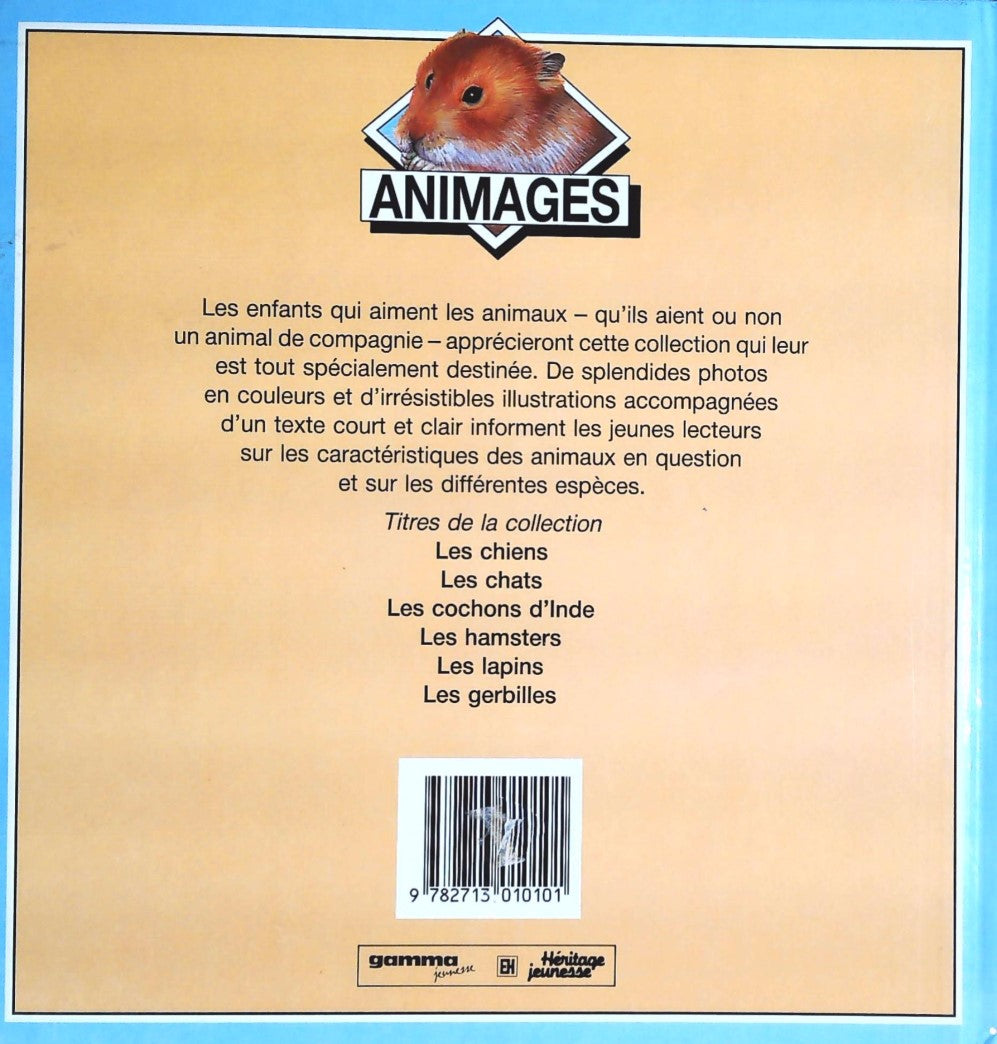 Livre Les hamsters (Livre d'occasion) - ISBN 2713010101