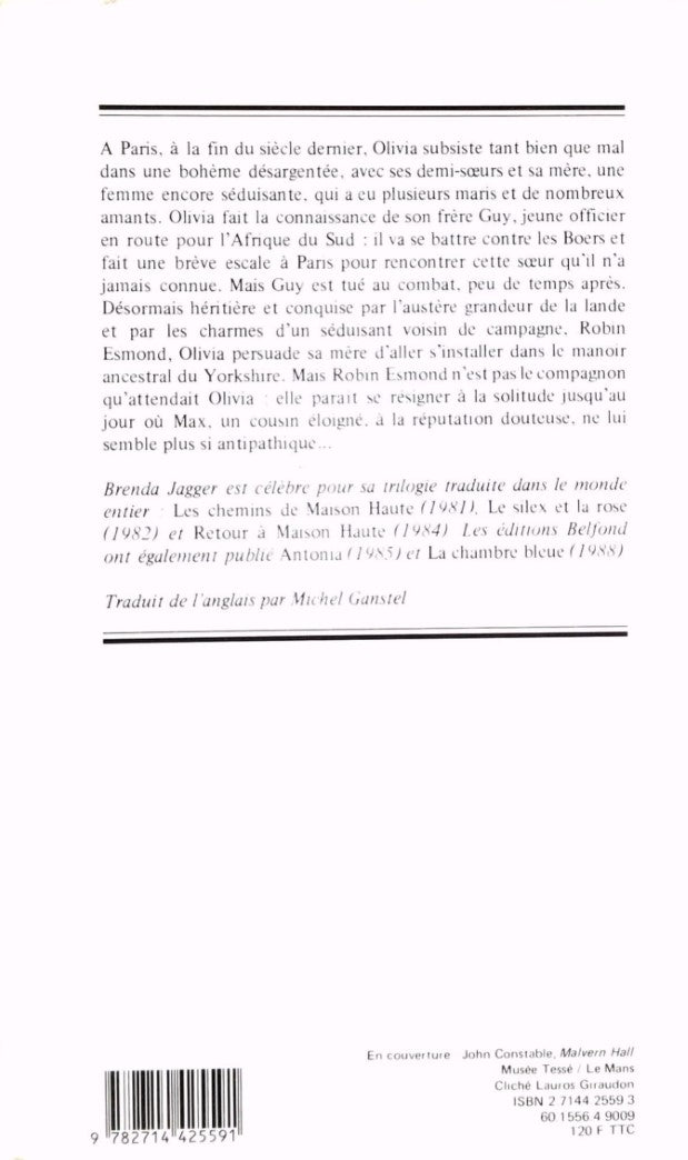 Un manoir sur la lande (Brenda Jagger)