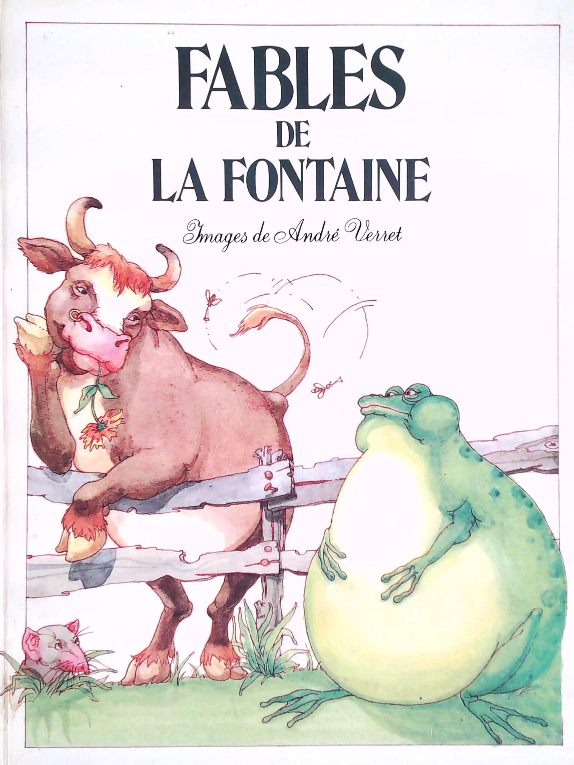 Livre Fables de La Fontaine (Jean De La Fontaine / André Verret) (Livre d'occasion) - ISBN...